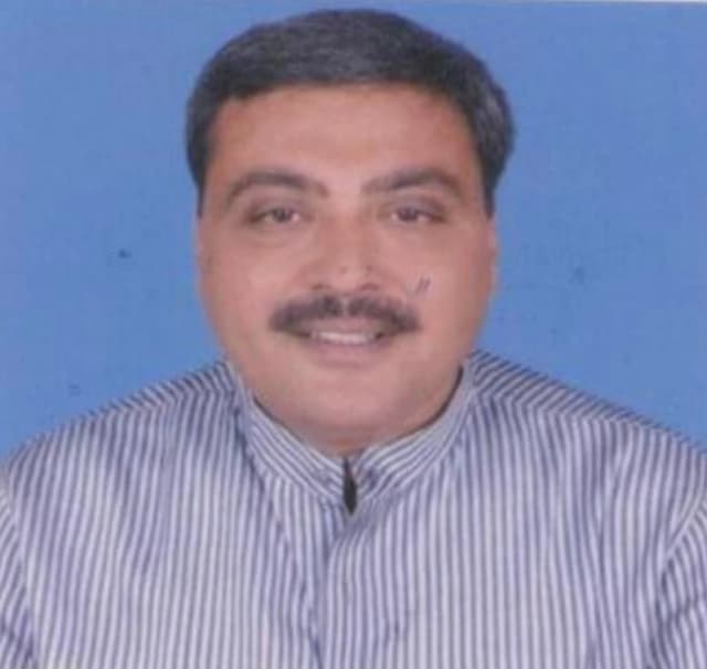 Photo of Shri Dilipbhai N. Patel, Vice President of Vadodara Jilla Kelavani Mandal (VJKM)