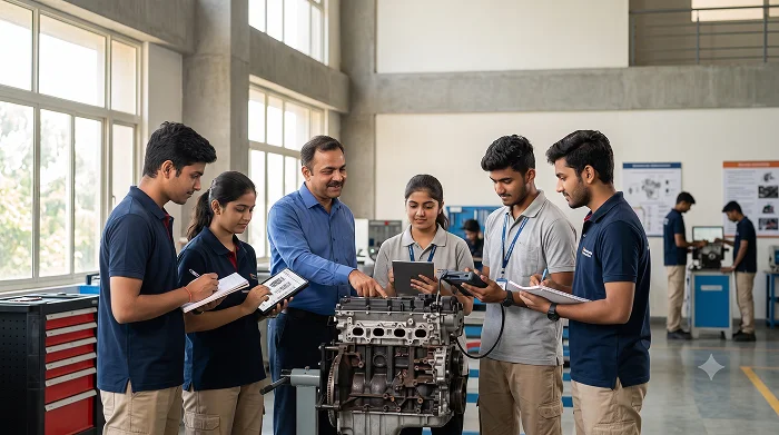 Diploma in Vocation (D.Voc) which is managed by Vadodara Jilla Kelavani Mandal (VJKM)