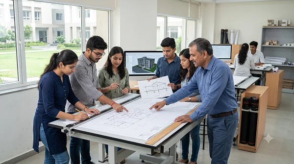 Draftsman Civil (NCVT) which is managed by Vadodara Jilla Kelavani Mandal (VJKM)