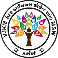 Logo of VJKM Self Finance College of M.S.W. which is managed by Vadodara Jilla Kelavani Mandal (VJKM)