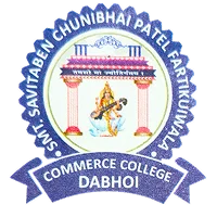 Logo of Smt. Savitaben Chunibhai Patel Fartikuiwala Commerce College which is managed by Vadodara Jilla Kelavani Mandal (VJKM)