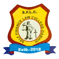 Logo of Self Finance Law College which is managed by Vadodara Jilla Kelavani Mandal (VJKM)