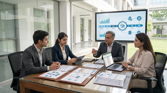 Senior Financial Consultant illustration