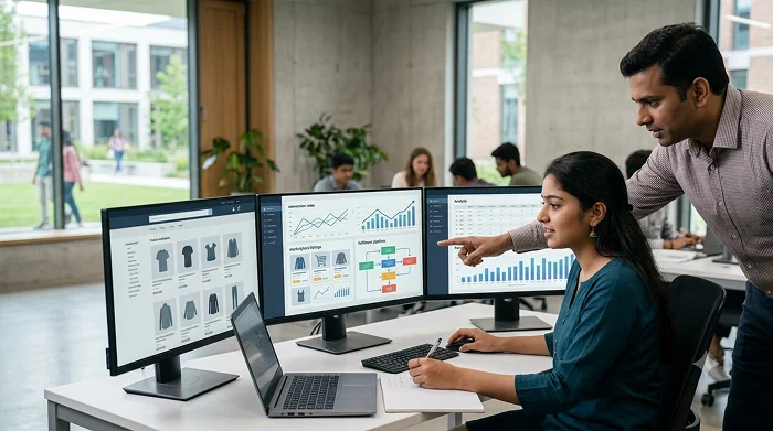 E-Commerce Operations Analyst illustration