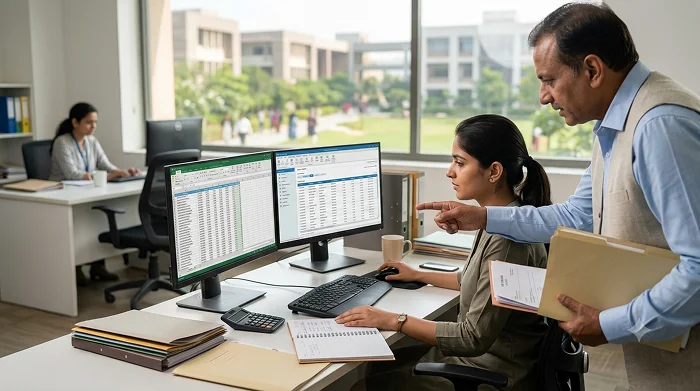 Payroll Processing Administrator illustration