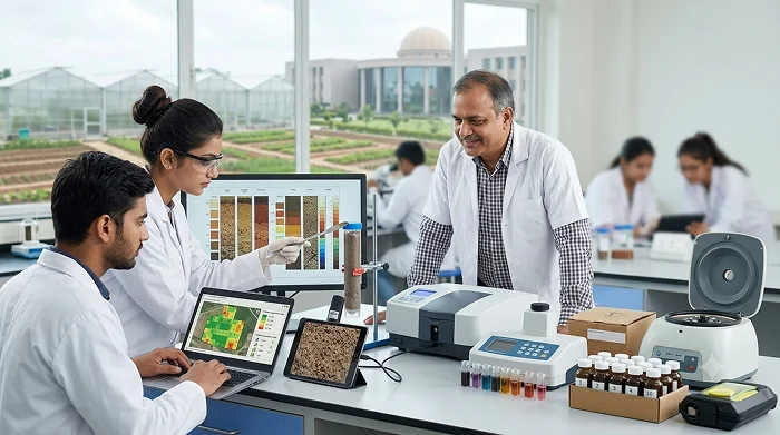 Agricultural Testing Analyst illustration