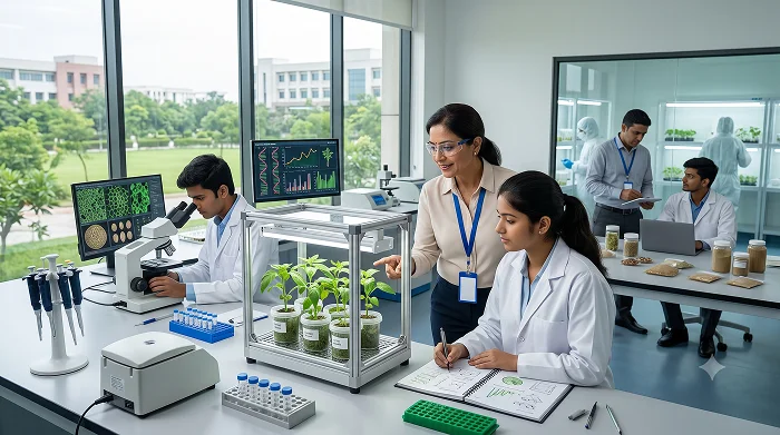 Agricultural Biotech / Phytochemist Director illustration