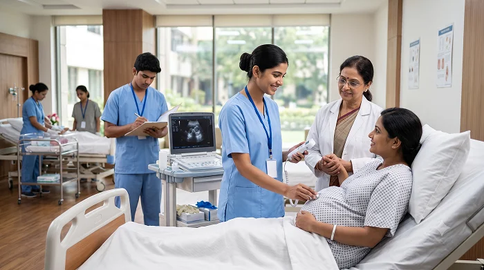 Maternity Care / Midwifery Practitioner illustration