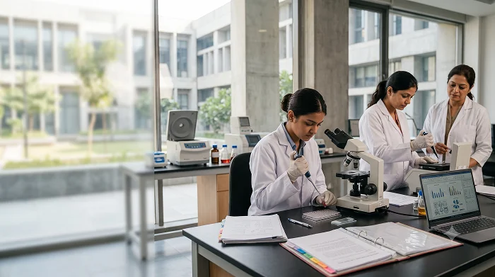 Forensic Scientist Associate illustration