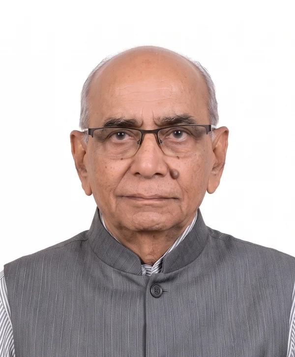 Photo of Shri Thakorbhai K. Patel, Secretary of Vadodara Jilla Kelavani Mandal (VJKM)